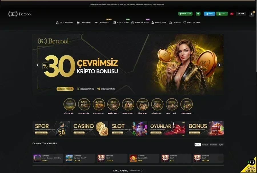 Betcool ekran görüntüsü